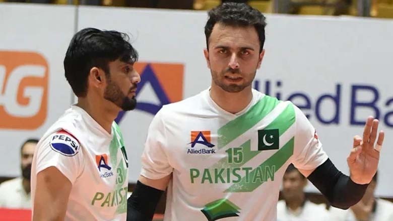 پاکستان والی بال ٹیم نے دوسرے میچ میں بھی آسٹریلیا کوزیر کردیا