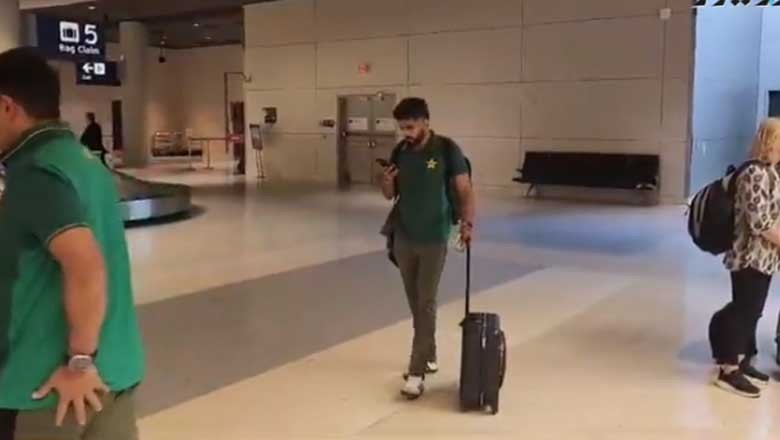 پاکستانی ٹیم ٹی 20 ورلڈکپ کیلیے امریکا پہنچ گئی