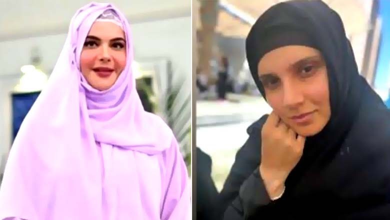 ثانیہ مرزا اور ندا یاسر فریضہ حج کی ادائیگی کیلئے روانہ