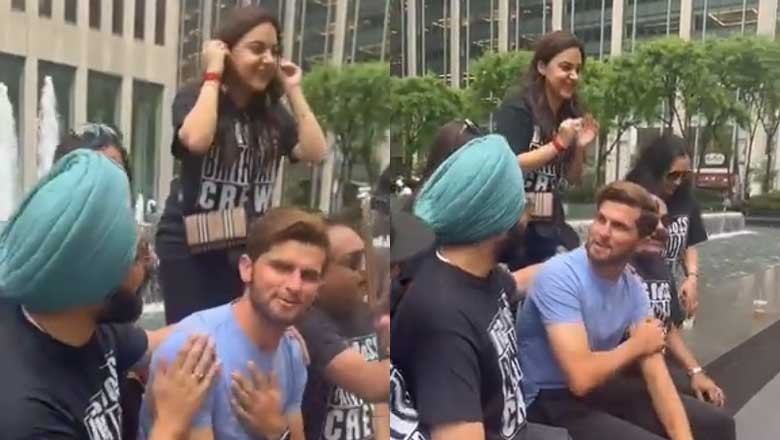 ویڈیو: بھارتی تماشائیوں کی شاہین آفریدی سے روہت اور کوہلی کو آؤٹ نہ کرنے کی اپیل