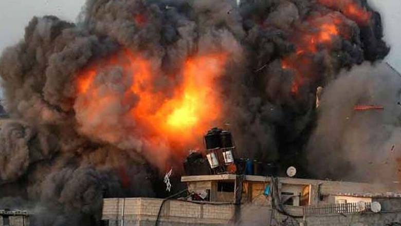 غزہ میں پناہ گزین کیمپ پر اسرائیلی بمباری، 42 فلسطینی شہید