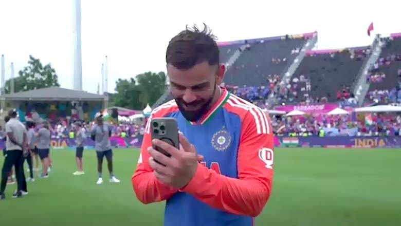 ٹی ٹوئنٹی ورلڈ کپ کی فتح، کوہلی فیملی کو فون کرکے جذباتی ہوگئے