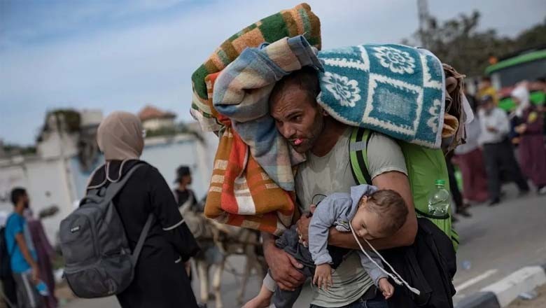 تین ہفتوں میں رفح سے دس لاکھ فلسطینی نقل مکانی پر مجبور