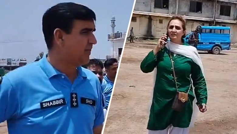 اسلام آباد پولیس کے افسر کی خاتون کے ساتھ مبینہ بدتمیزی