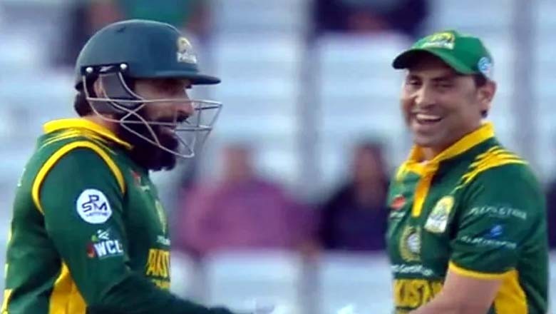 ٹی ٹوئنٹی ورلڈکپ میں بھارت کے ہاتھوں شکست کا بدلہ پاکستانی لیجنڈز نے لے لیا