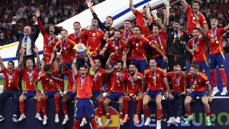 یورو فٹبال کپ: اسپین نے انگلینڈ کو شکست دے دی