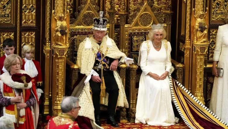 برطانوی بادشاہ چارلس نے نئی پارلیمنٹ کا افتتاح کردیا، فلسطین کی حمایت جاری رکھنے کا اعلان