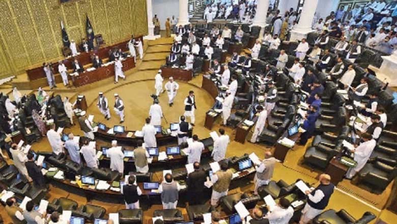 آپریشن عزم استحکام کیخلاف پختونخوا اسمبلی میں قرارداد منظور