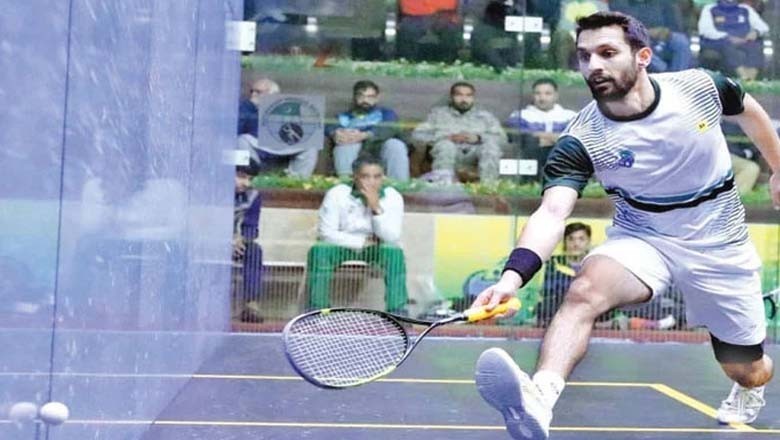 پاکستانی اسکواش پلیئر ناصر اقبال آسٹریلیا میں ایک اور ٹورنامنٹ جیتنے میں کامیاب