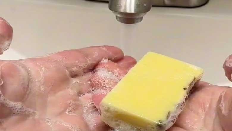 مٹاپے کا شکار نوجوان نے جسم کی اضافی چربی سے صابن بنالیا