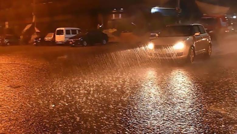 کراچی میں وقفے وقفے سے بارش کا سلسلہ جاری