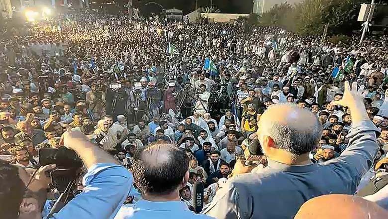 راولپنڈی: جماعت اسلامی کا مہنگائی کیخلاف دھرنا 10 ویں روز بھی جاری