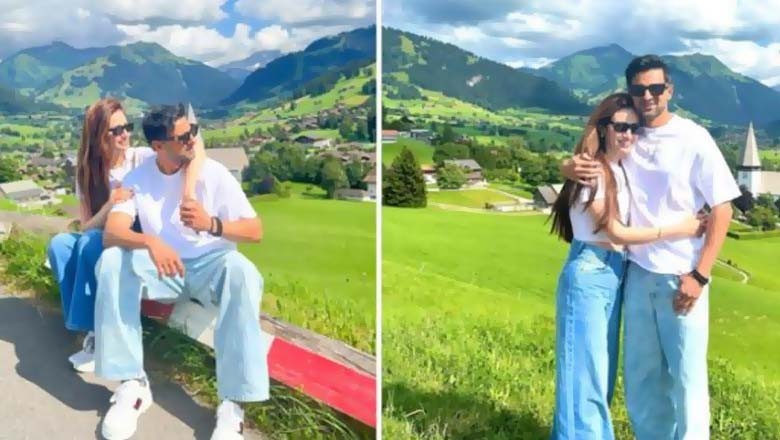 ثناء جاوید اور شعیب ملک کے سوئٹزرلینڈ میں سیرسپاٹے، تصاویر وائرل