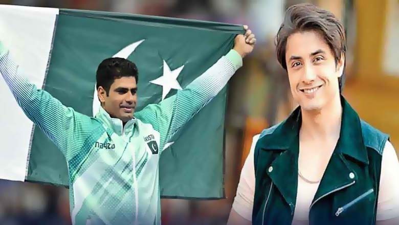 علی ظفر کا ارشد ندیم کیلئے 10 لاکھ روپے کا اعلان