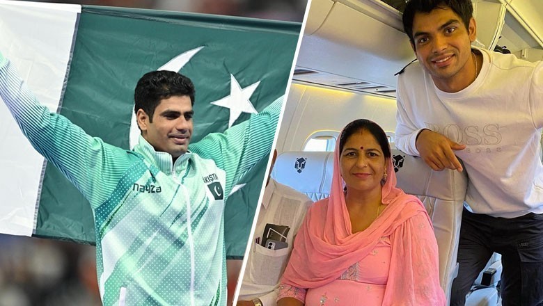 نیرج چوپڑا کی ماں نے ارشد ندیم کو بیٹا قرار دے دیا