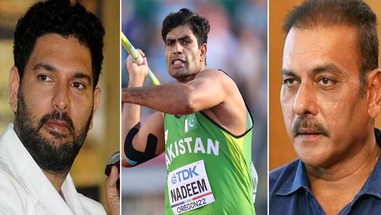 یووراج سنگھ اور روی شاستری کی بھی ارشد ندیم کو مبارکباد