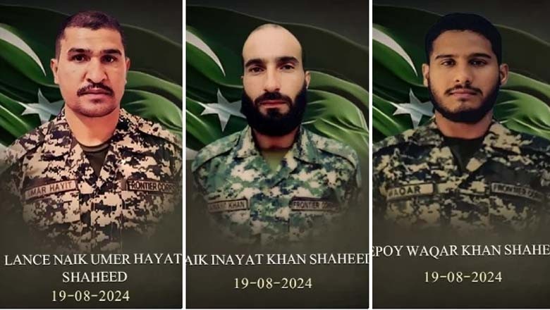 پاک افغان بارڈر پر دراندازی کی کوشش ناکام، فتنہ الخوارج کے 5 دہشتگرد ہلاک، 3جوان شہید