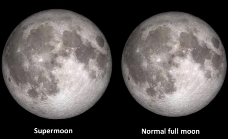 پاکستان میں آج چاند کے زمین کے قریب تر آنے کا نظارہ دیکھا جاسکے گا