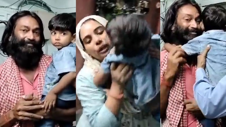 بازیاب ہونے والے دو سالہ بچے کا والدین کے ساتھ جانے سے انکار، اغوا کار سے چمٹ کر رونے لگا