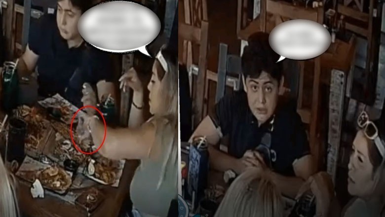 کھانے کے بل سے بچنے کیلیے ہوشیار خاندان پلیٹ میں لال بیگ ڈالتے ہوئے پکڑا گیا