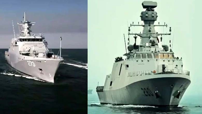پاک بحریہ کے بیڑے میں 2 نئے جنگی بحری جہاز شامل