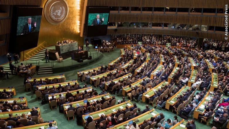 اقوام متحدہ کی جنرل اسمبلی میں اسرائیلی قبضے کے خلاف قرارداد کثرت رائے سے منظور