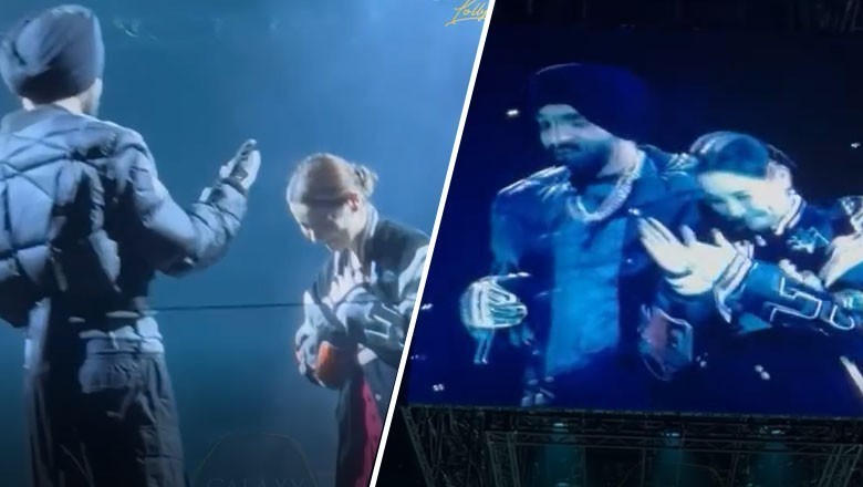 بھارتی گلوکار دلجیت نے ہانیہ عامر کو پہچان کر کیا کیا؟ ویڈیو دیکھیں