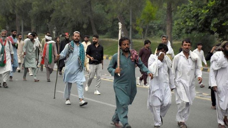 پی ٹی آئی احتجاج، خیبرپختونخوا پولیس کے 11 اہلکاروں سمیت 564 افراد گرفتار