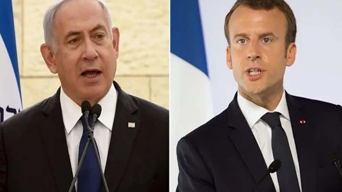 اسرائیل کو اسلحہ کی فراہمی بند کی جائے، فرانسیسی صدر کا مطالبہ