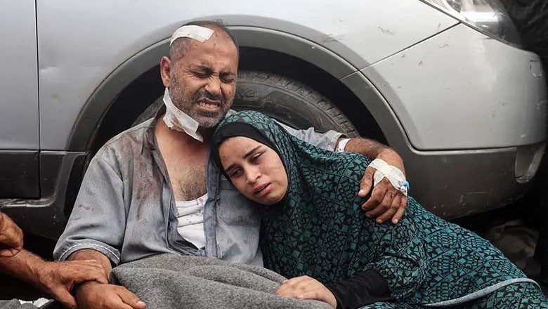 اسرائیلی فوج کی غزہ میں کلینک پر بمباری سے نومولود بچے سمیت 4 شہید