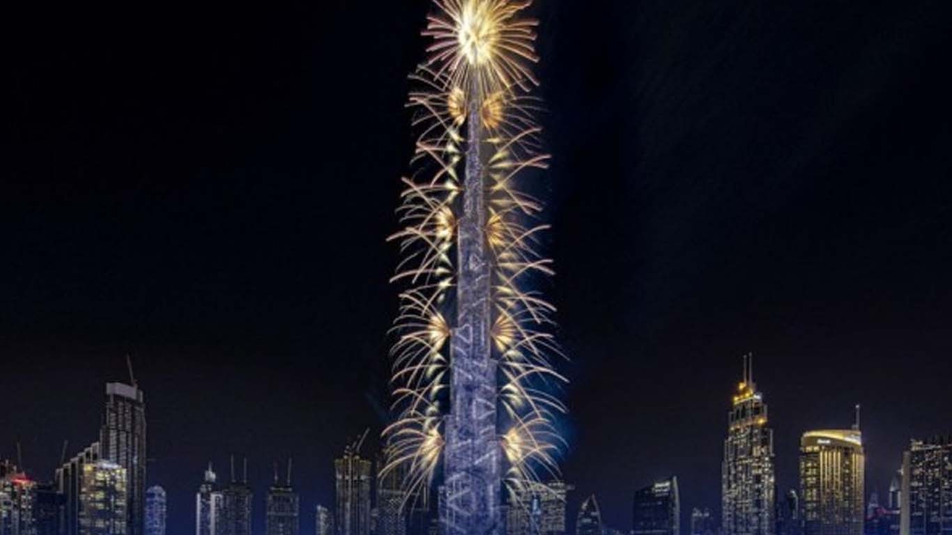 برج خلیفہ پرنئے سال کے موقع پرآتش بازی شوکیلئے ٹکٹوں کا اعلان