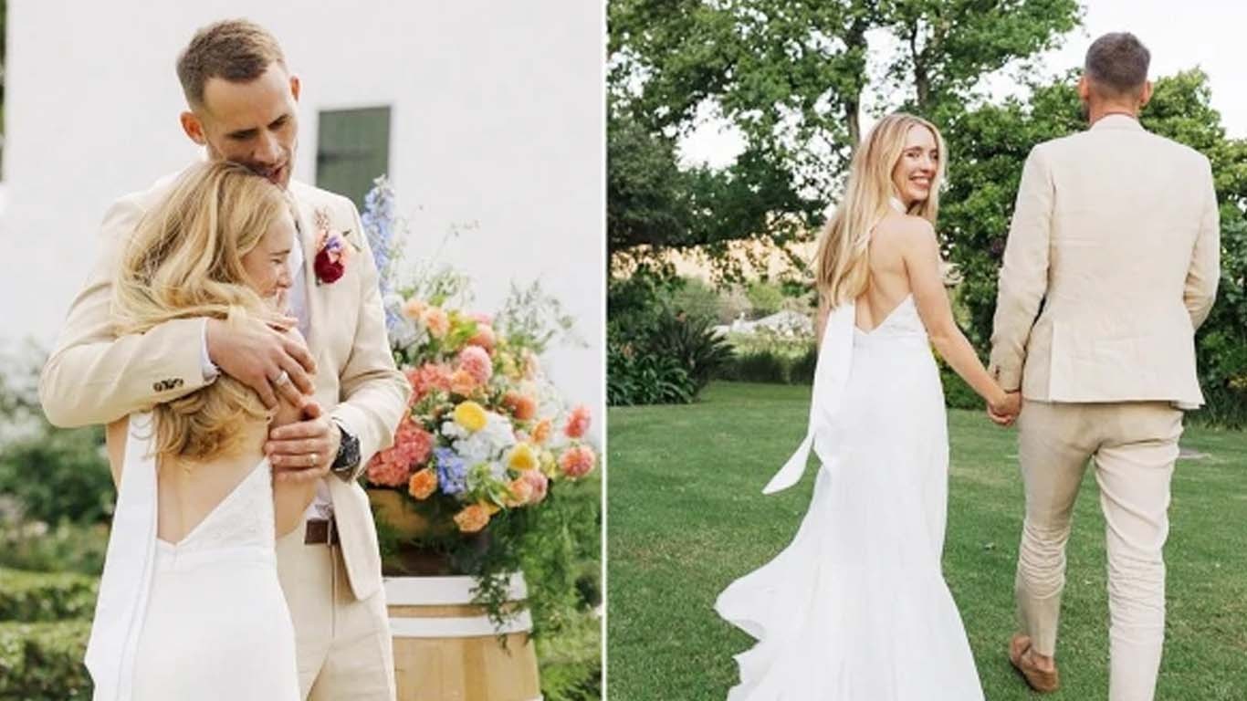 سابق کرکٹر ایلکس ہیلز شادی کے بندھن میں بندھ گئے