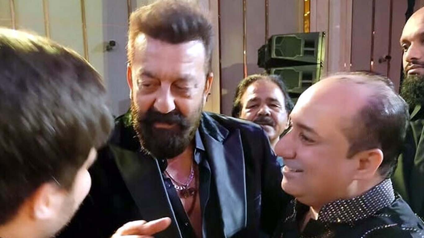 راحت فتح علی خان اور سنجے دت کی ملاقات، ویڈیو وائرل