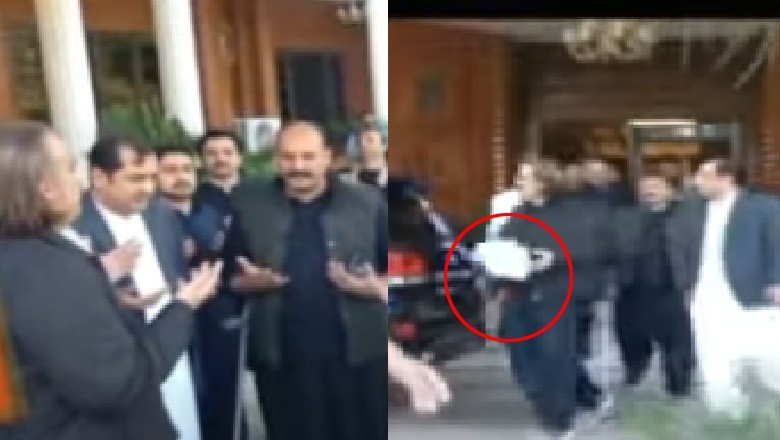 وزیراعلی گنڈا پور کفن کے ساتھ پشاور سے اسلام آباد کیلیے روانہ، بشری بی بی بھی قافلے میں شامل