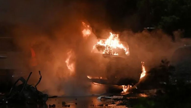 کراچی، کارساز کے قریب زور دار دھماکے کی آواز سنی گئی ہے