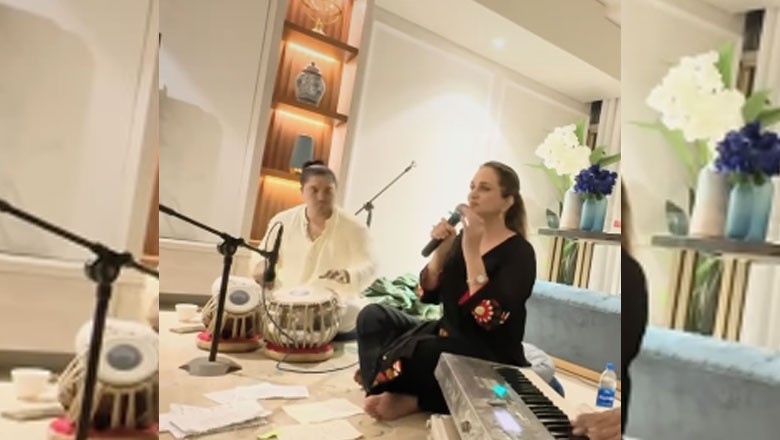 بشری انصاری کی مہارت کے ساتھ غزل گائیکی