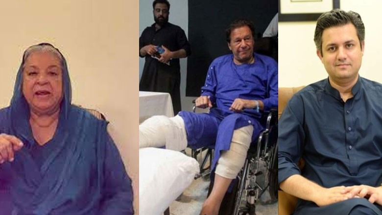 وزیرآباد حملہ کیس میں حماد اظہر، یاسمین راشد کو گرفتار کرنے کا حکم