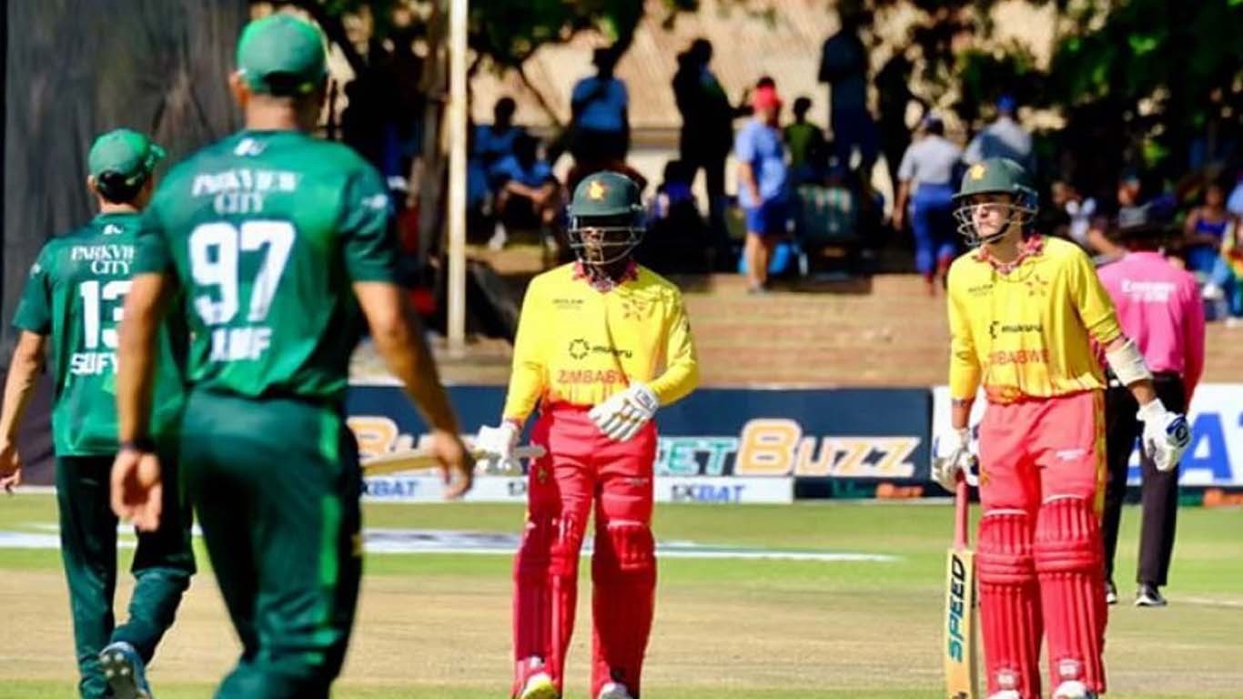 زمبابوے نے ٹی ٹوئنٹی سیریز کے آخری میچ میں پاکستان کو شکست دیدی