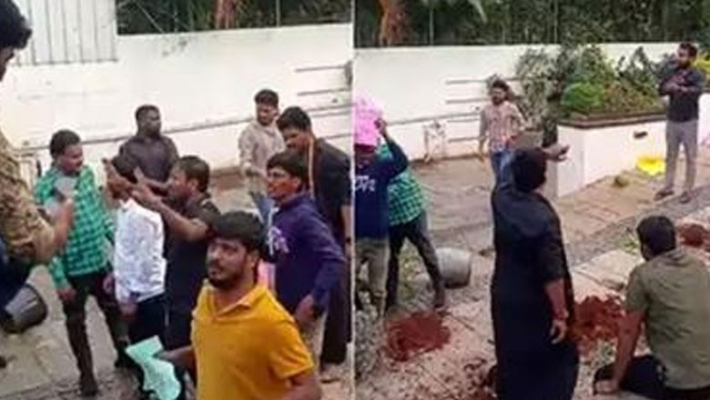 خاتون کی ہلاکت پر مشتعل مظاہرین کا بھارتی اداکار کے گھر پر حملہ