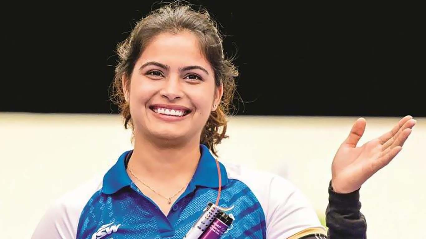 بھارتی شوٹر منو بھاکر سب سے بڑے ایوارڈ کیلئے نامزدگی سے محروم