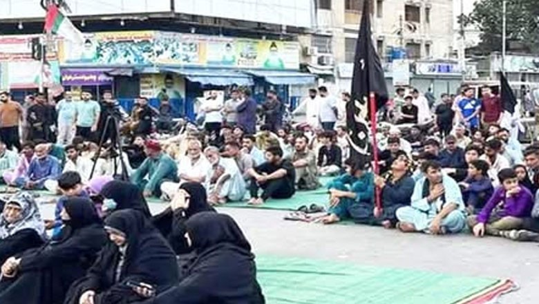 مذہبی جماعت کا کراچی میں دھرنے جاری رکھنے کا اعلان