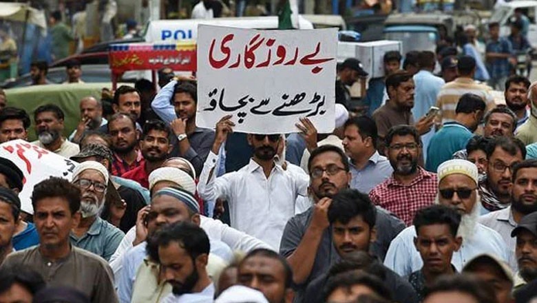پاکستان میں بے روزگاری کی شرح بلند ترین سطح پر پہنچ گئی