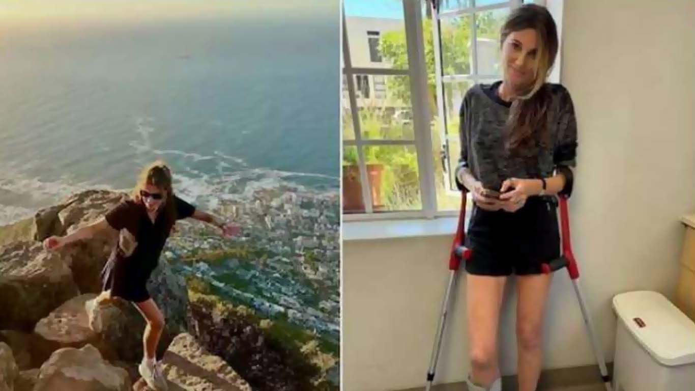 عمران خان کی سابق اہلیہ جمائما خان پہاڑ سے گر گئیں