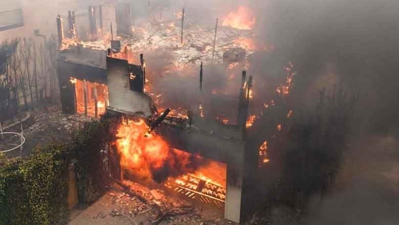 لاس اینجلس جنگلات میں آتشزدگی، کئی اداکار گھروں سے محروم