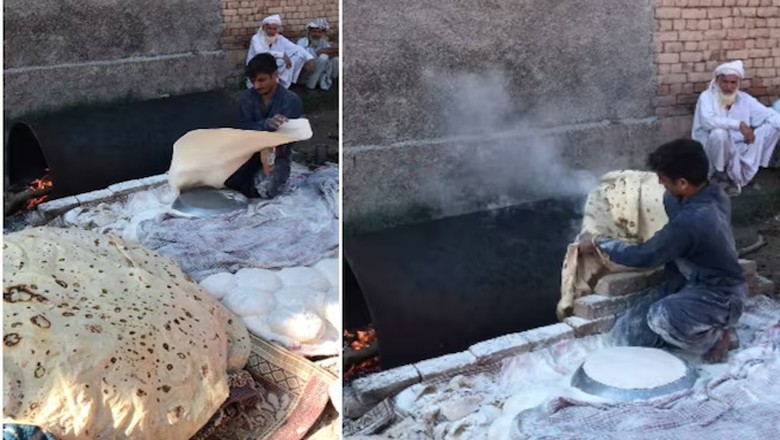 پاکستانی نوجوان نے کمبل کے برابر دنیا کی سب سے لمبی گول روٹی بنا کر سب کو حیران کردیا، ویڈیو دیکھیں
