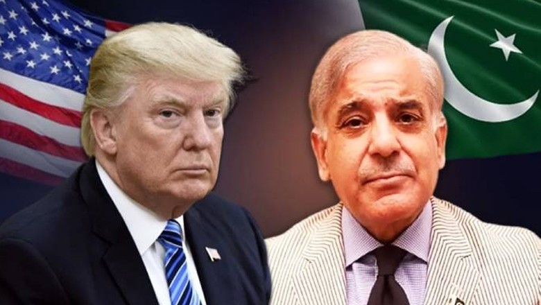 شہباز شریف کی عہدہ سنبھالنے پر ٹرمپ کو مبارک باد، خواہش بھی ظاہر کردی