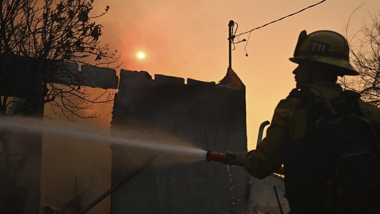 لاس اینجلس آتشزدگی پر متعدد افراد گرفتار: ’آگ لگا کر تباہی دیکھ کر خاتون خوش ہوتی رہی‘