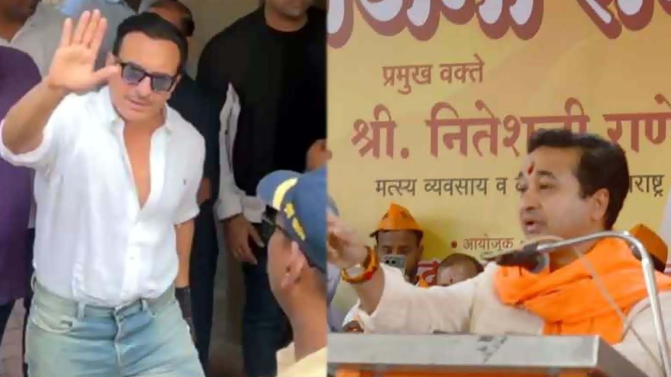 سیف علی خان پر حملہ نہیں ہوا! بھارتی وزیر نے اداکار کو کچرا قرار دے دیا