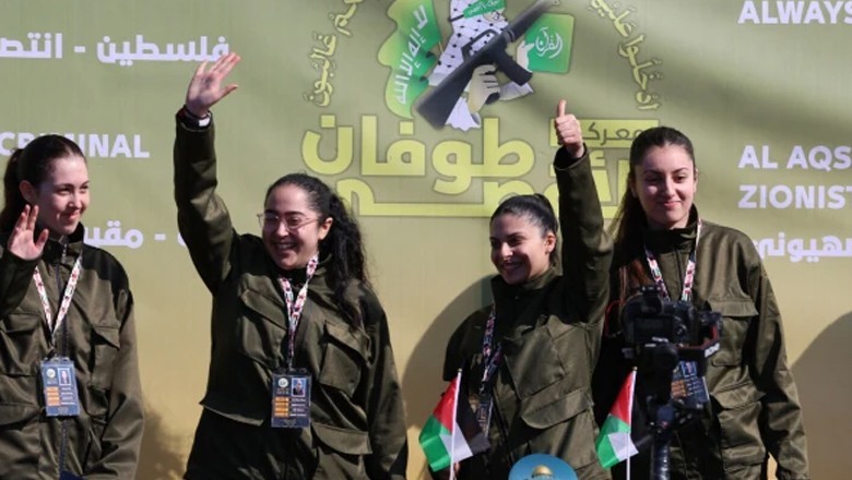 حماس نے اسرائیلی فوج کی خواتین یرغمالیوں کو رہا کردیا