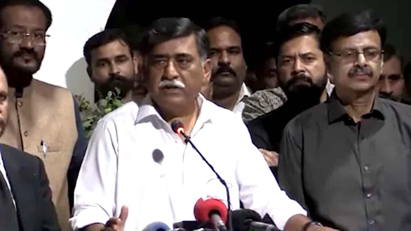 مہاجر قومی موومنٹ کے چیئرمین آفاق احمد گرفتار